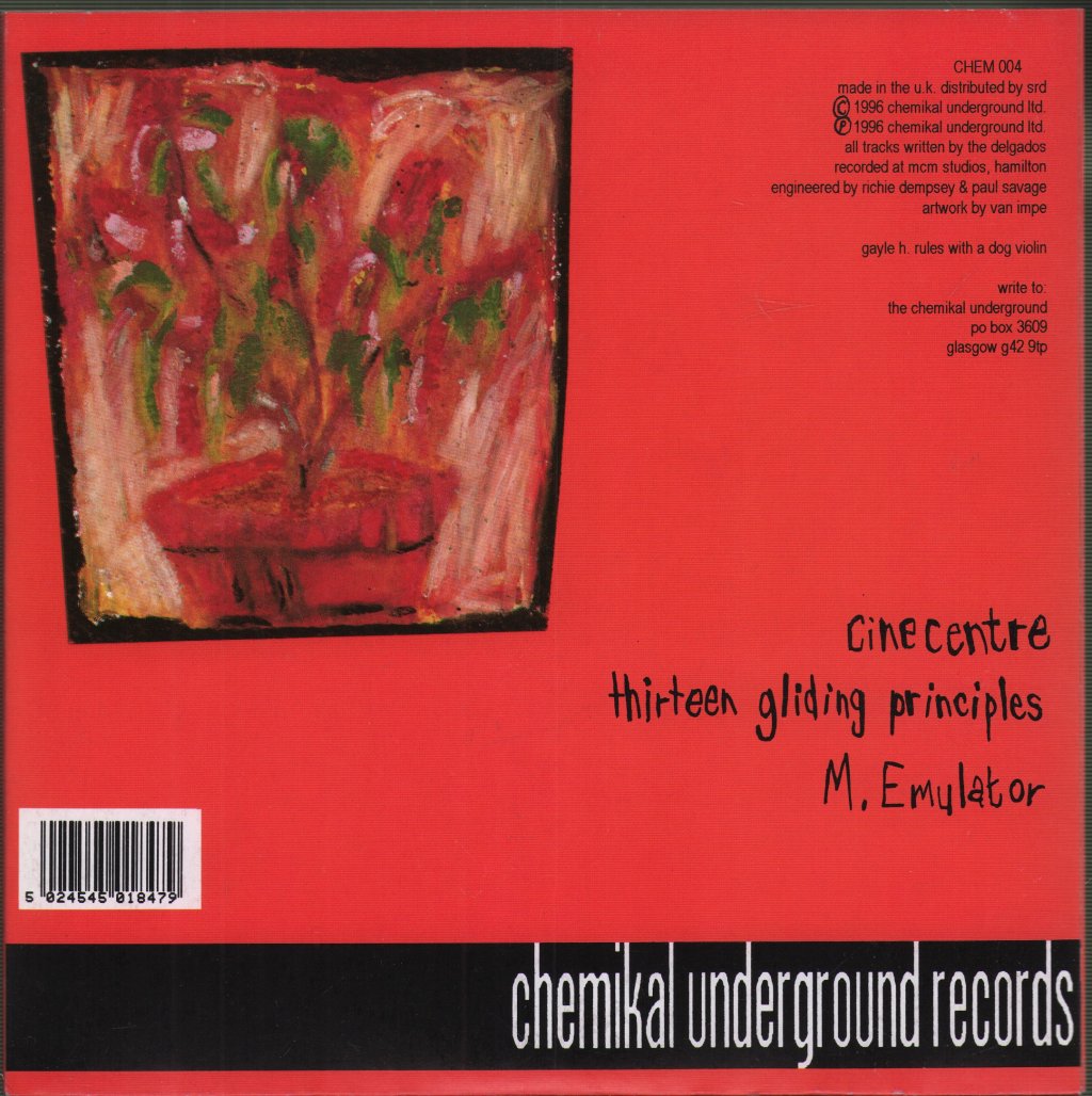 Delgados - Cinecentre - 7 Inch
