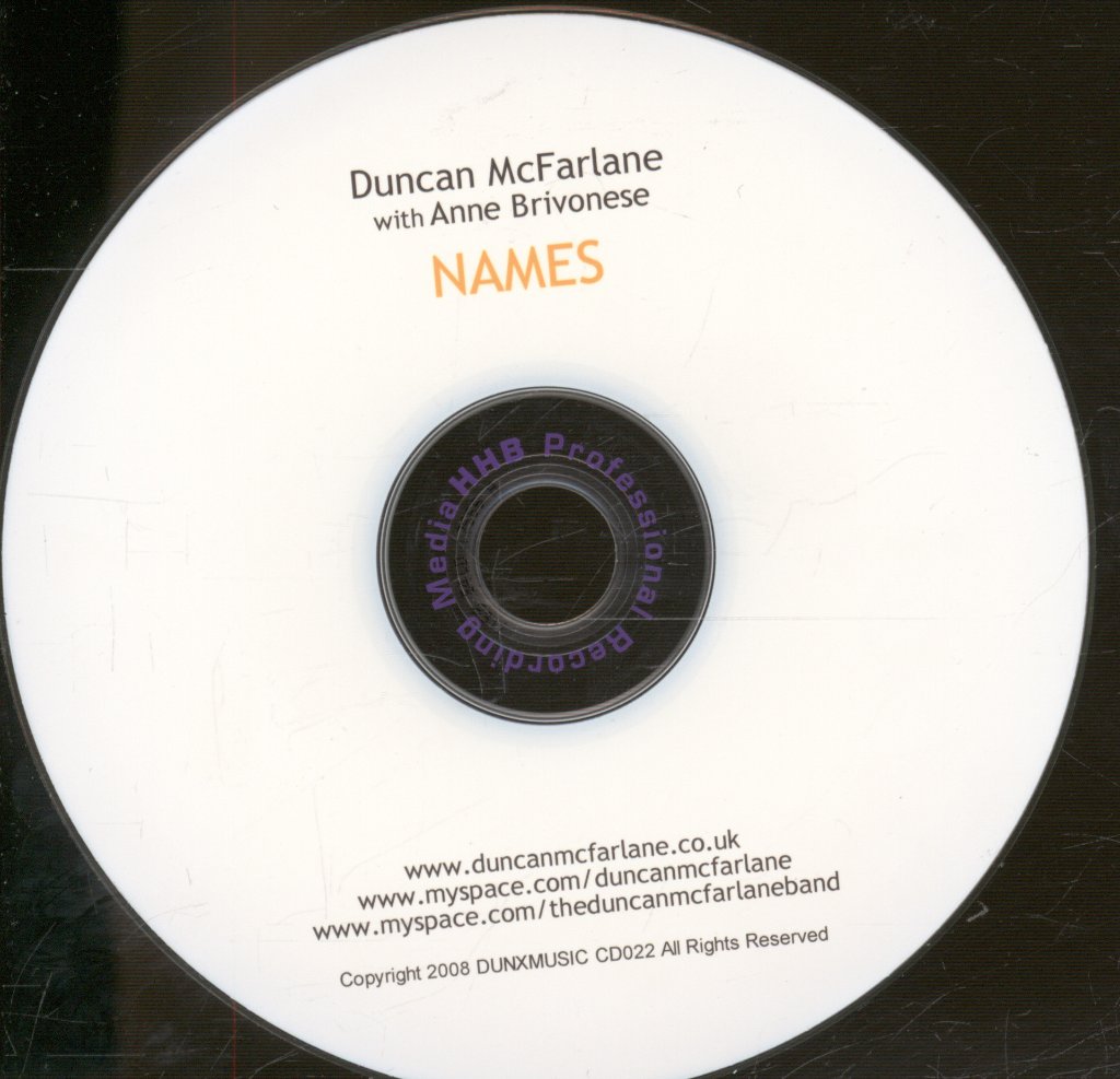 Duncan Mcfarlane With Anne Brivonese - Names - Cdr