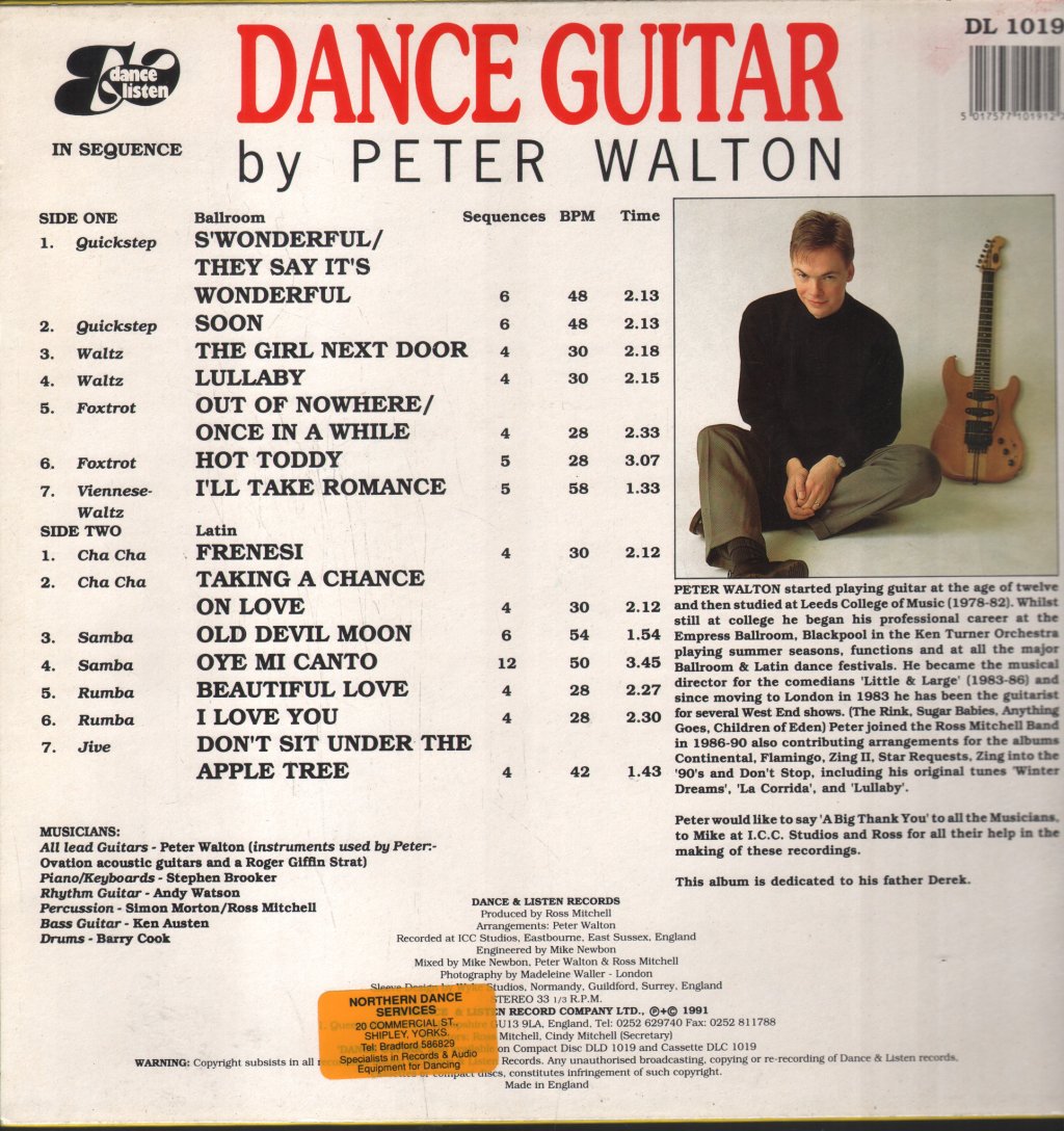 Peter Walton - Dance Guitar - Lp