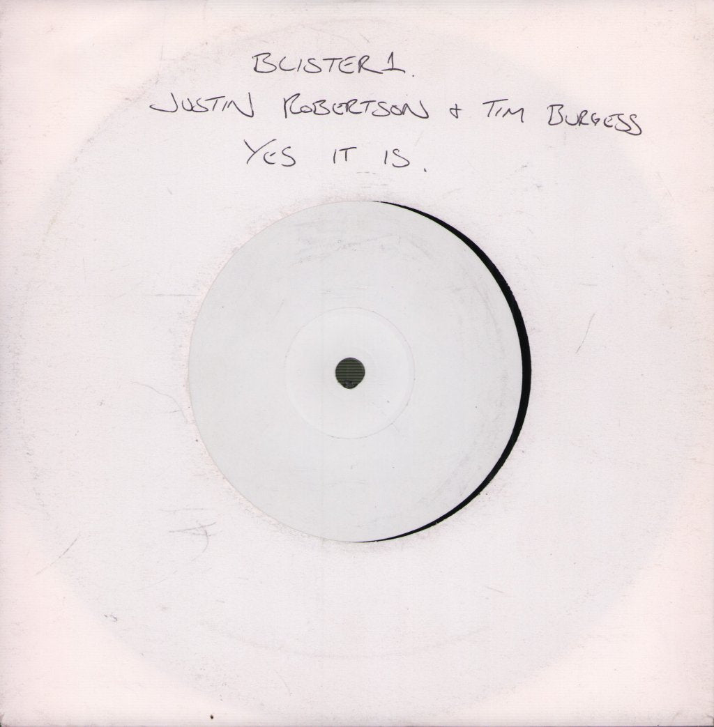 Justin Robertson and Tim Burgess - Yes It Is - 7 Inch