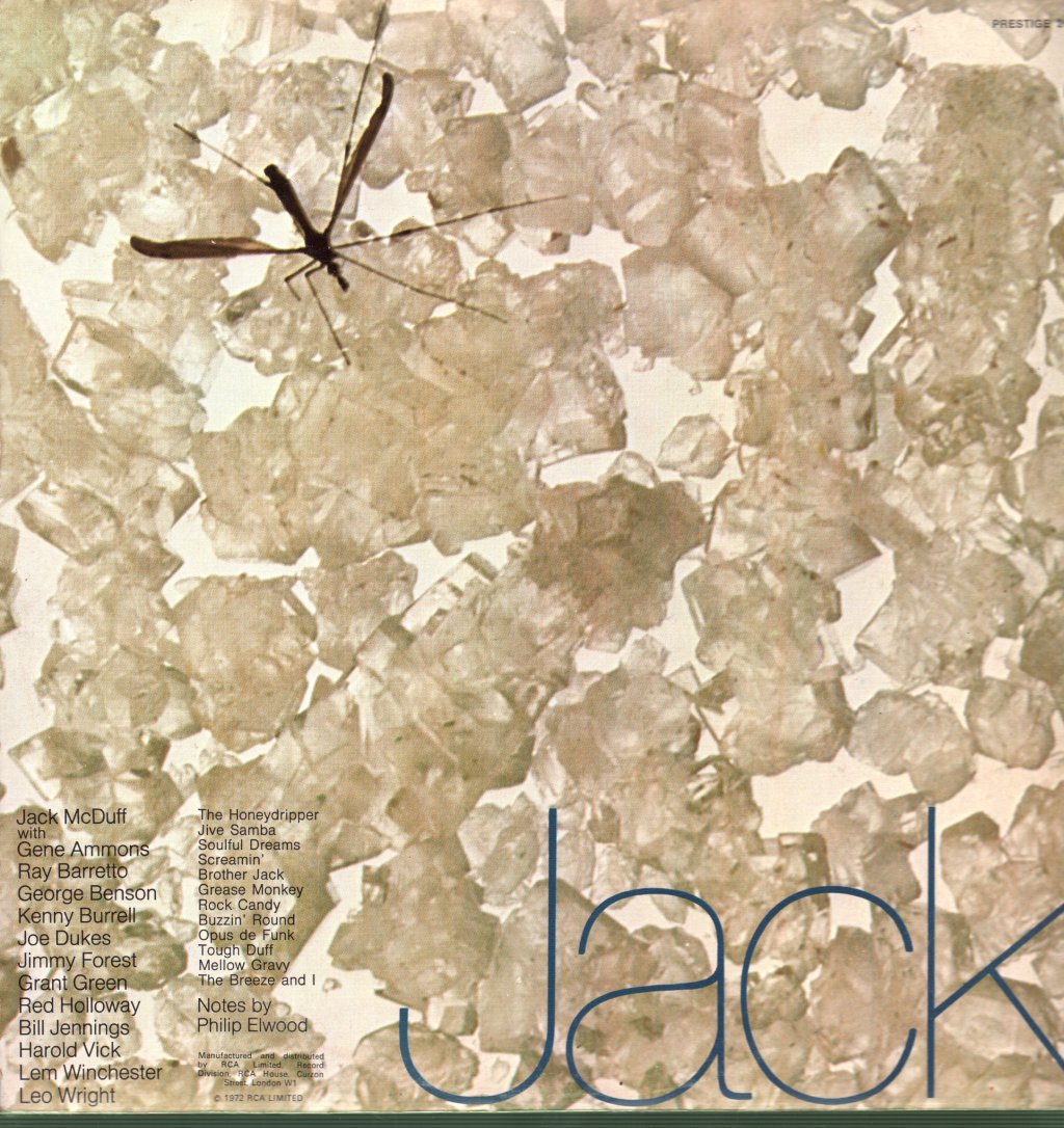 Brother Jack McDuff - Rock Candy - Double Lp
