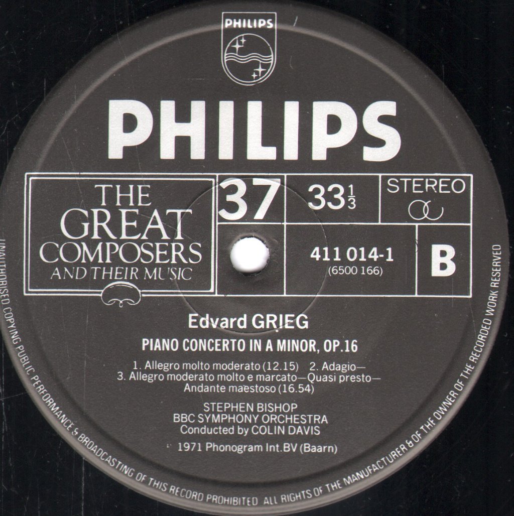 Raymond Leppard / English Chamber Orchestra - Grieg - Peer Gynt Suites Nos.1 And 2 - Lp
