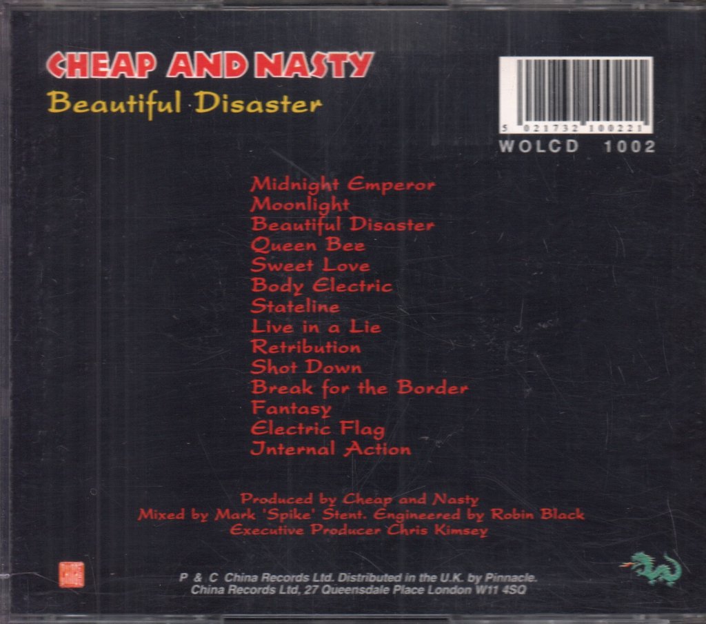 Cheap And Nasty - Beautiful Disaster - Cd