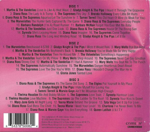 Various Artists - Motown Girls Sing The Hits - Triple Cd