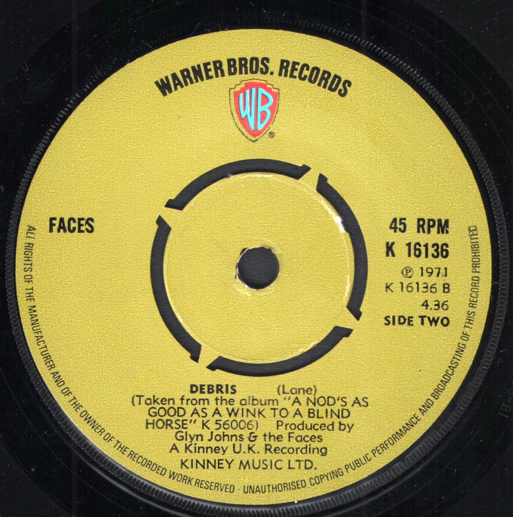 Faces - Stay With Me - 7 Inch