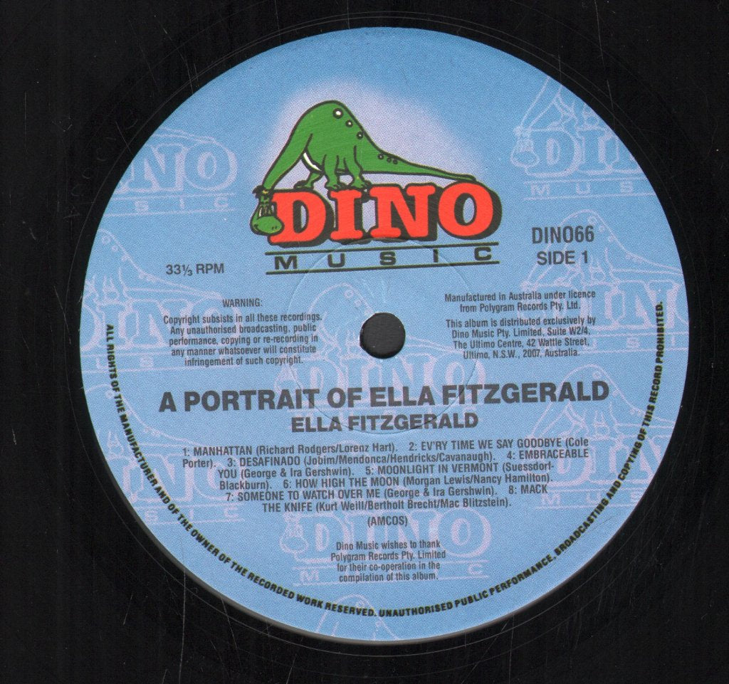 Ella Fitzgerald - A Portrait Of Ella Fitzgerald - Lp