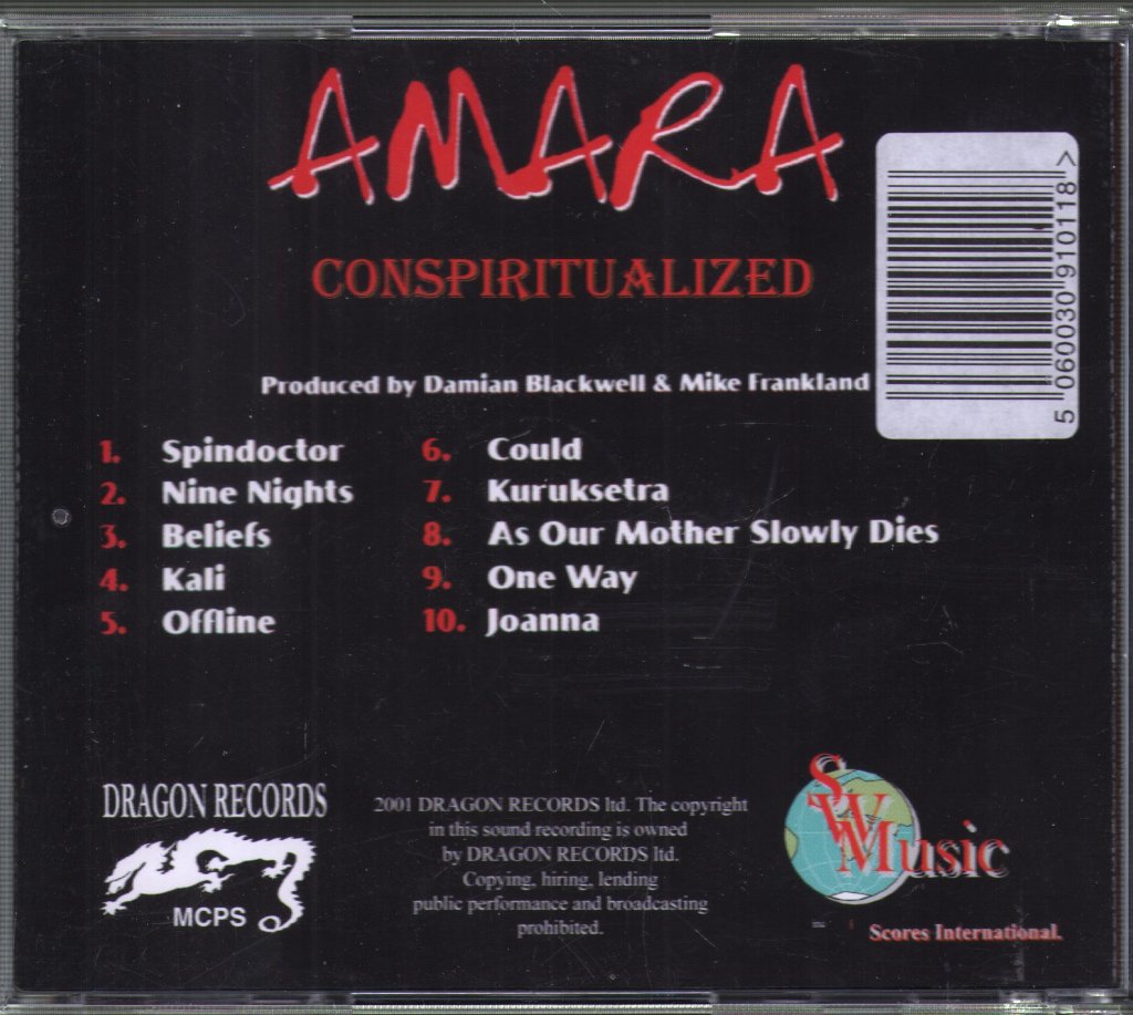 Amara - Conspiritualized - Cdr