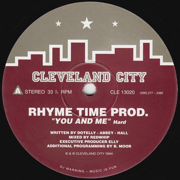 Rhyme Time Productions - You And Me - 12 Inch
