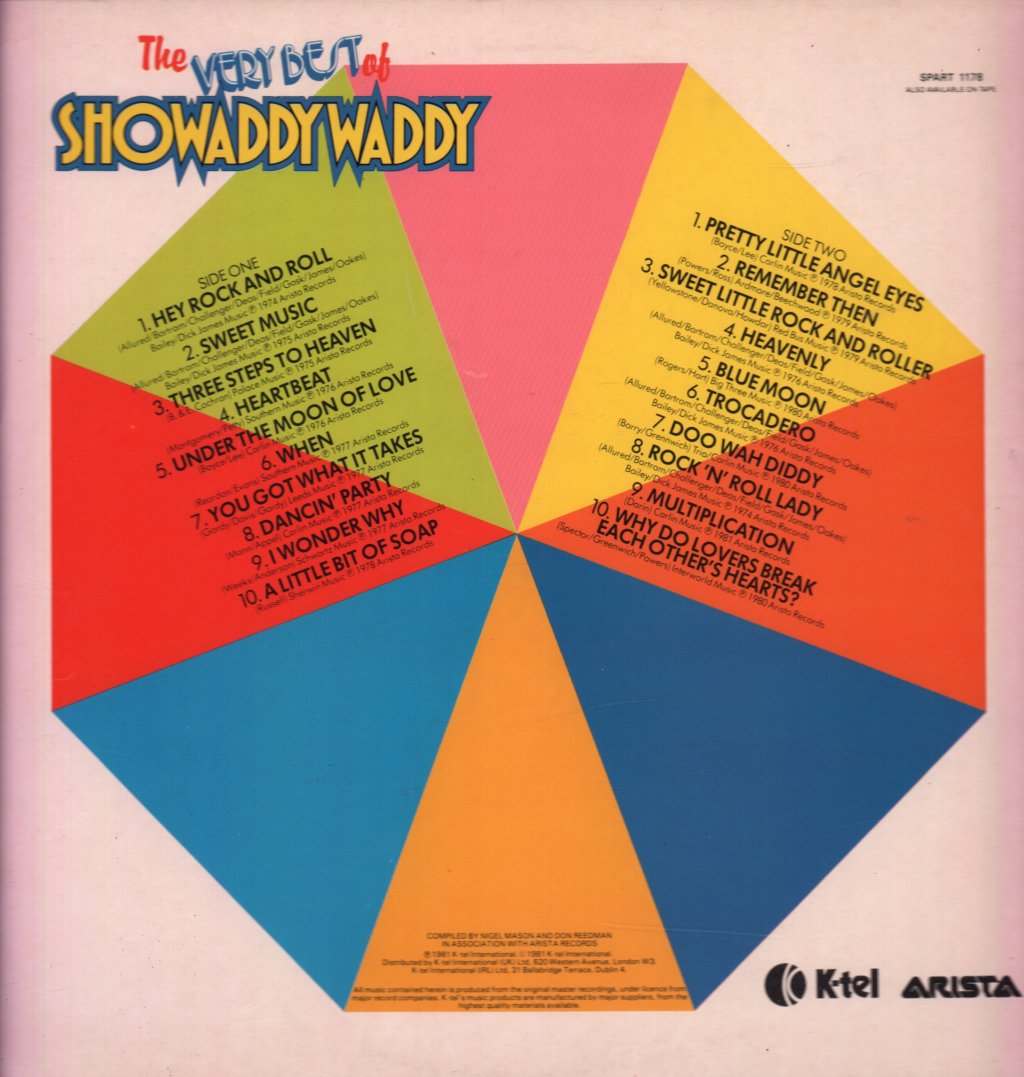 Showaddywaddy - Very Best Of - Lp