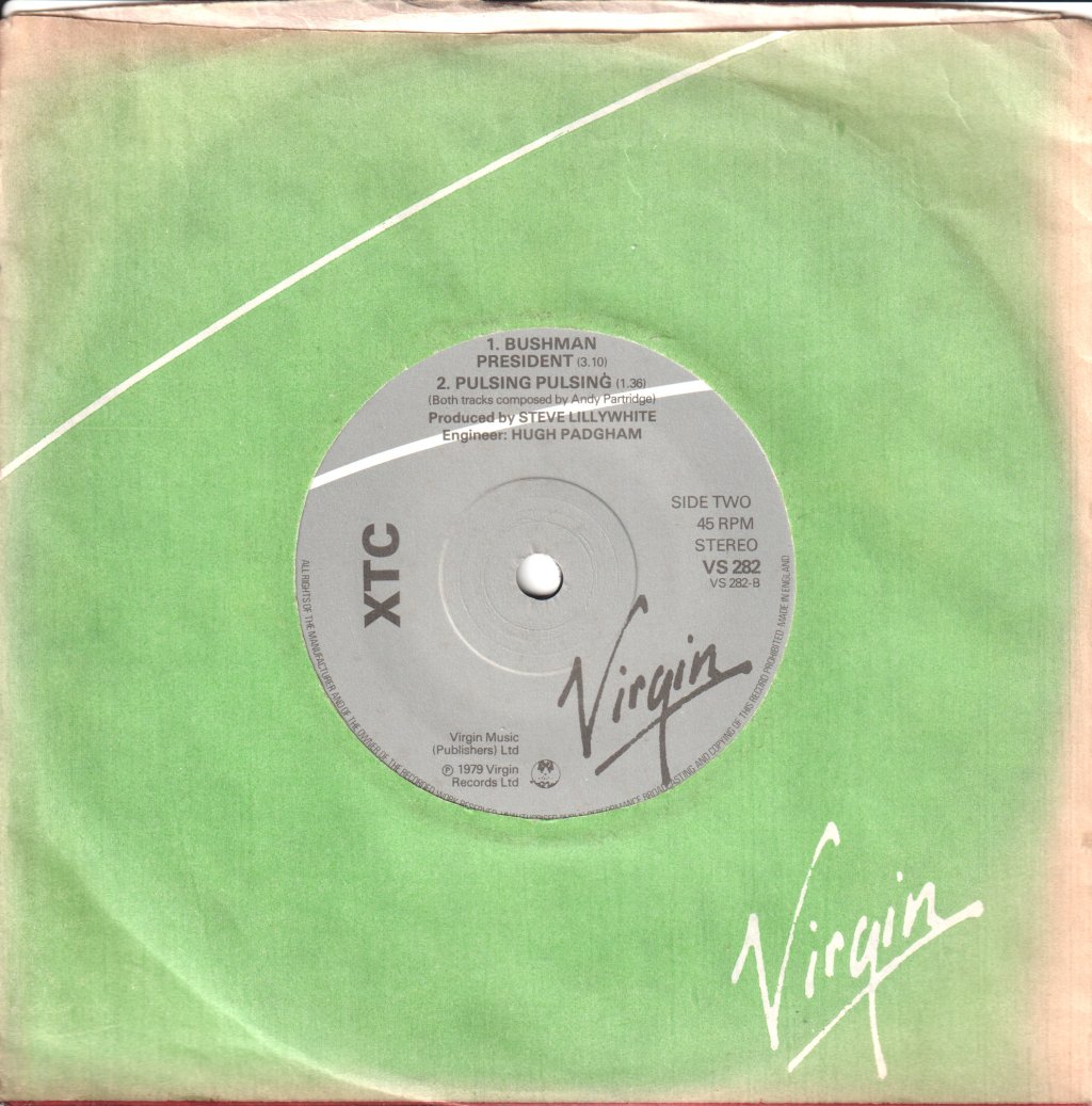 XTC - Making Plans For Nigel - 7 Inch
