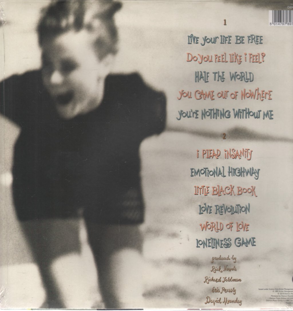 Belinda Carlisle - Live Your Life Be Free - Lp
