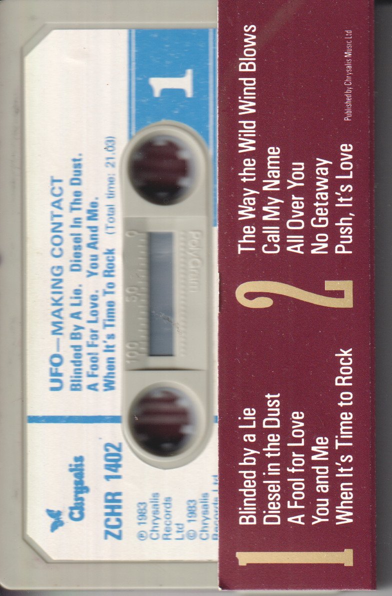 UFO - Making Contact - Cassette