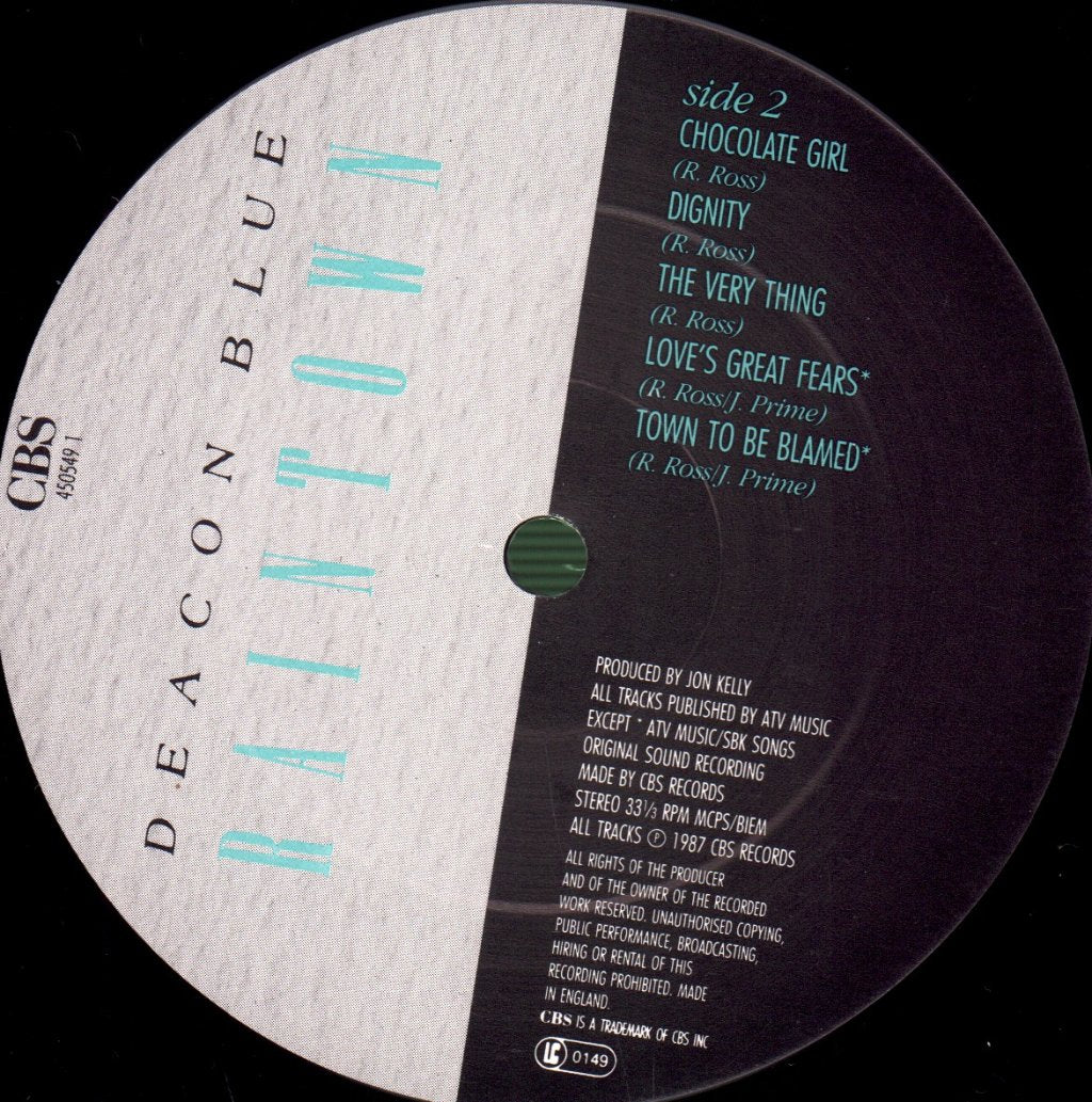 Deacon Blue - Raintown - Lp