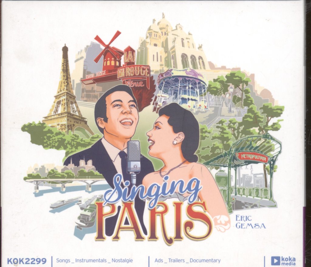 Various Artists - Singing Paris - Double Cd