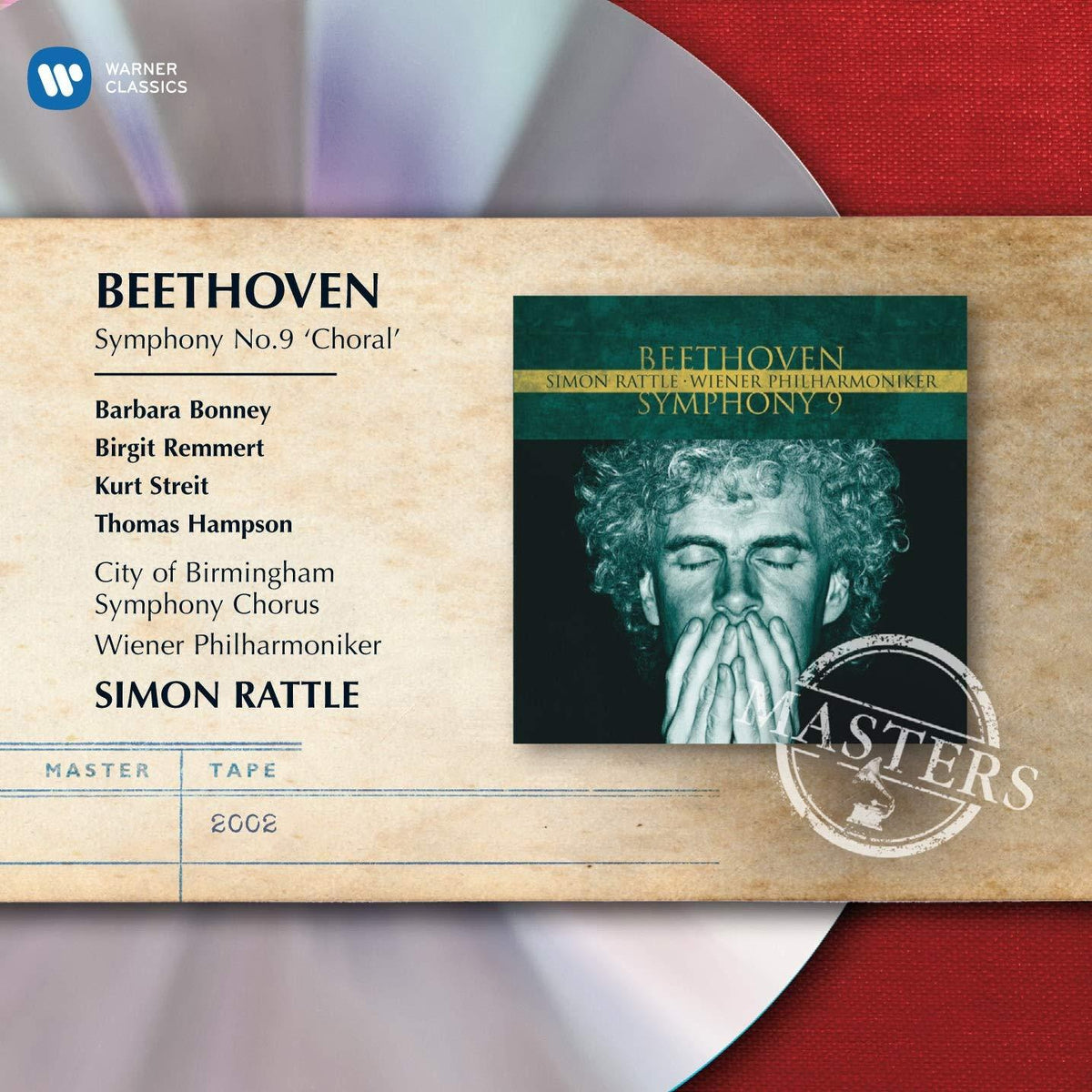 Sir Simon Rattle - Beethoven: Symphony No.9 - Emi Masters - Cd