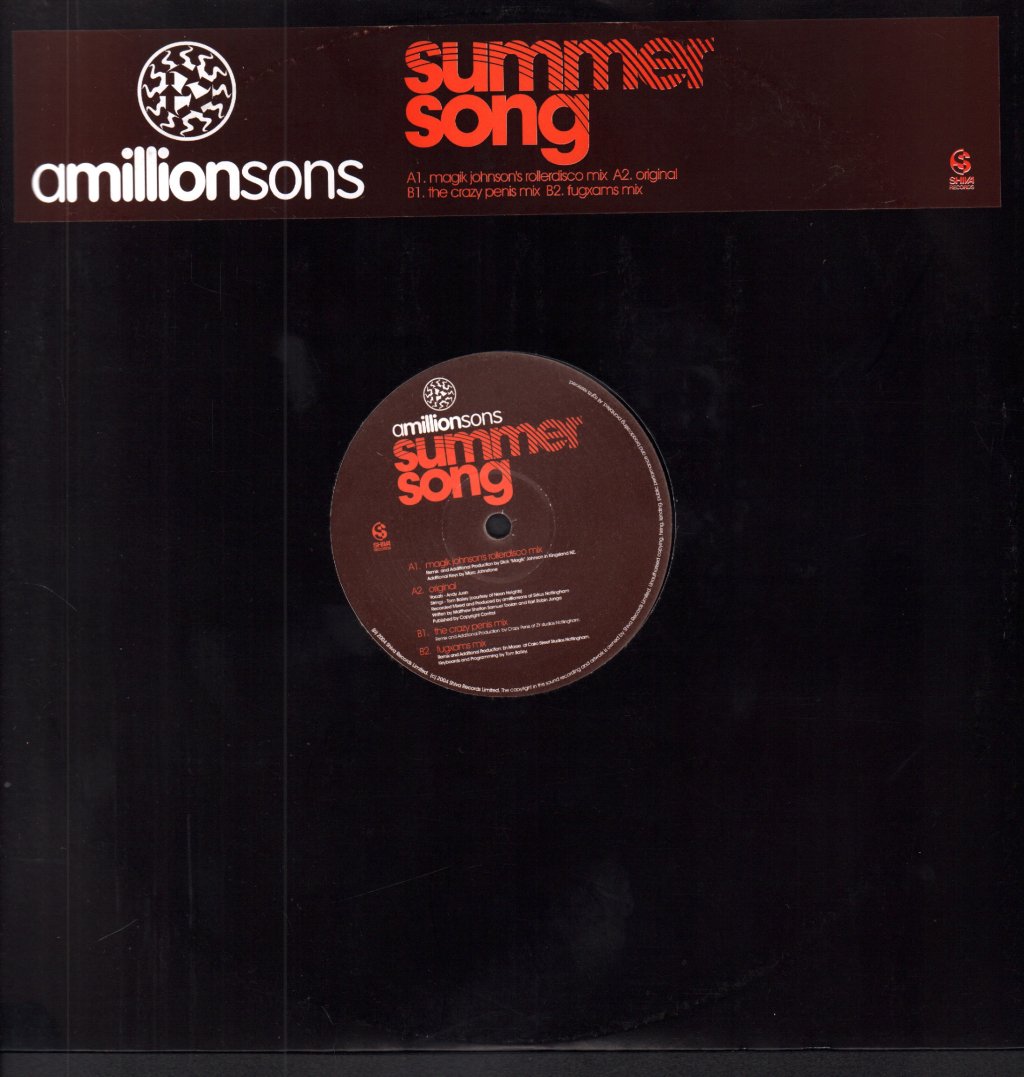 amillionsons - Summer Song - 12 Inch