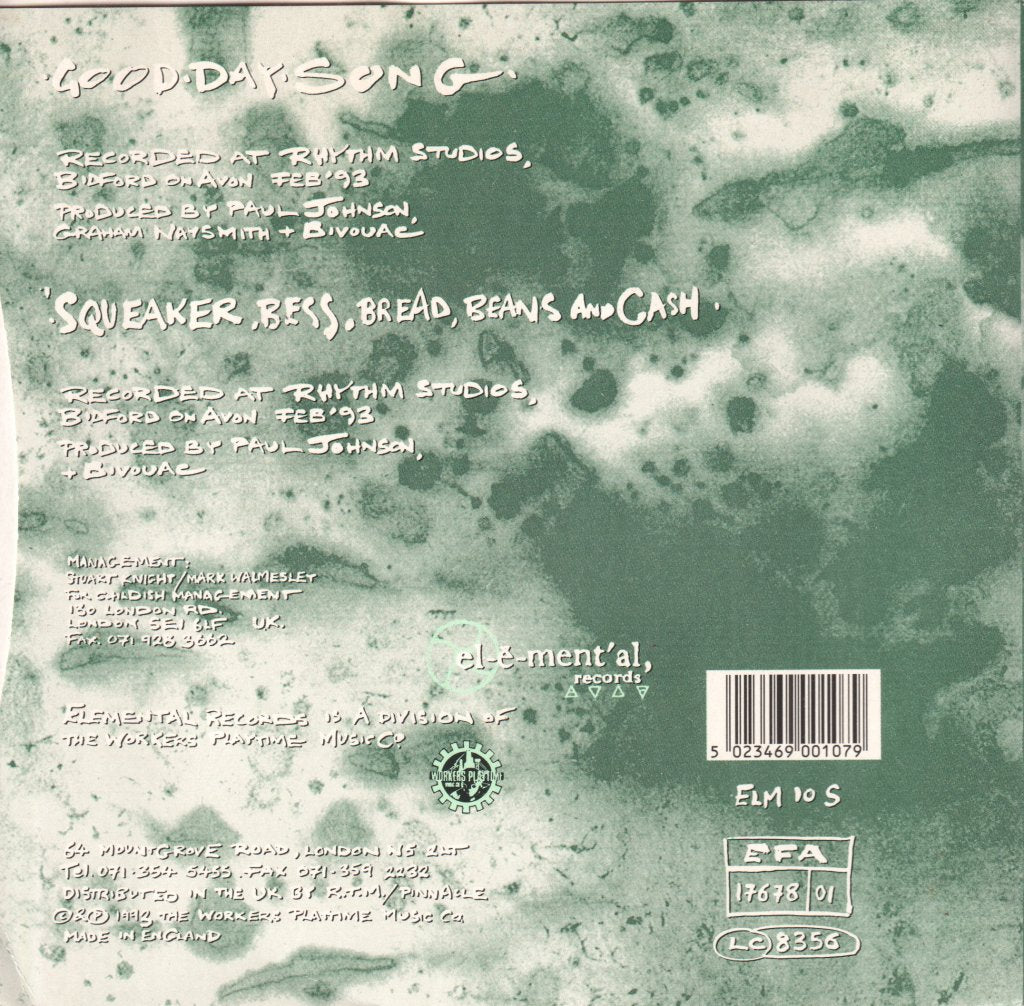 Bivouac - Good Day Song - 7 Inch