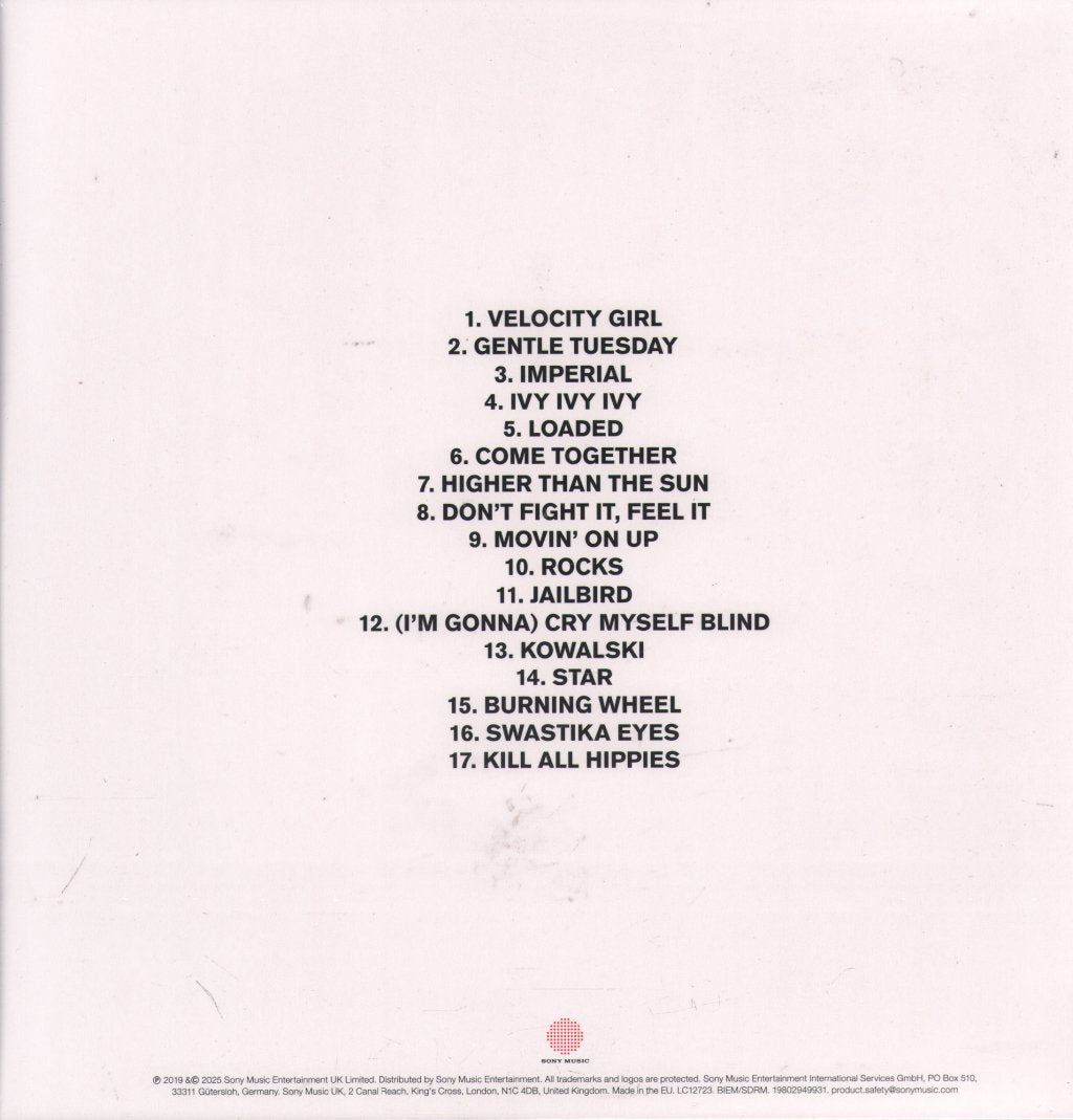 Primal Scream - Maximum Rock 'n' Roll: The Singles Vol. 1 - Double Lp