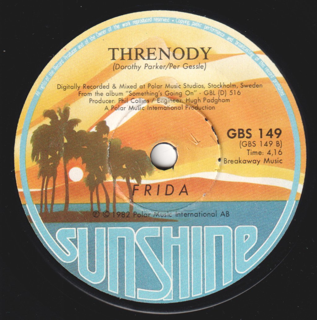 Frida - I Know There's Something Going On - 7 Inch