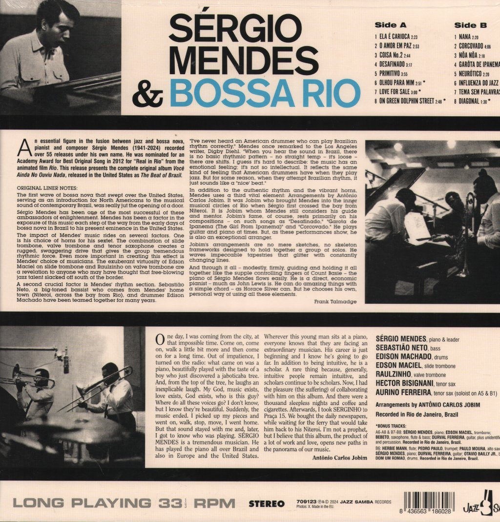 Sergio Mendes and Bossa Rio - Voce Ainda Nao Ouviu Nada - Lp