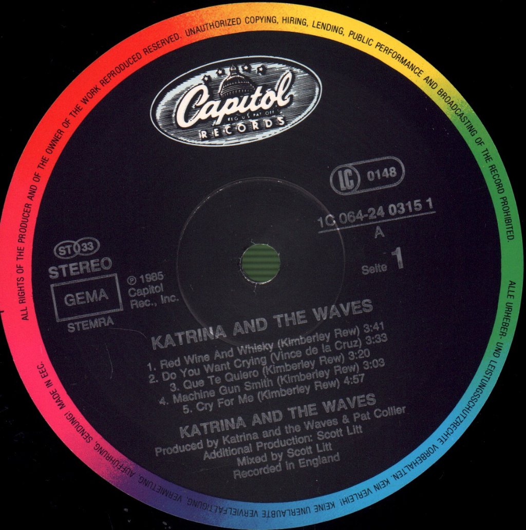 Katrina And The Waves - Katrina And The Waves - Lp