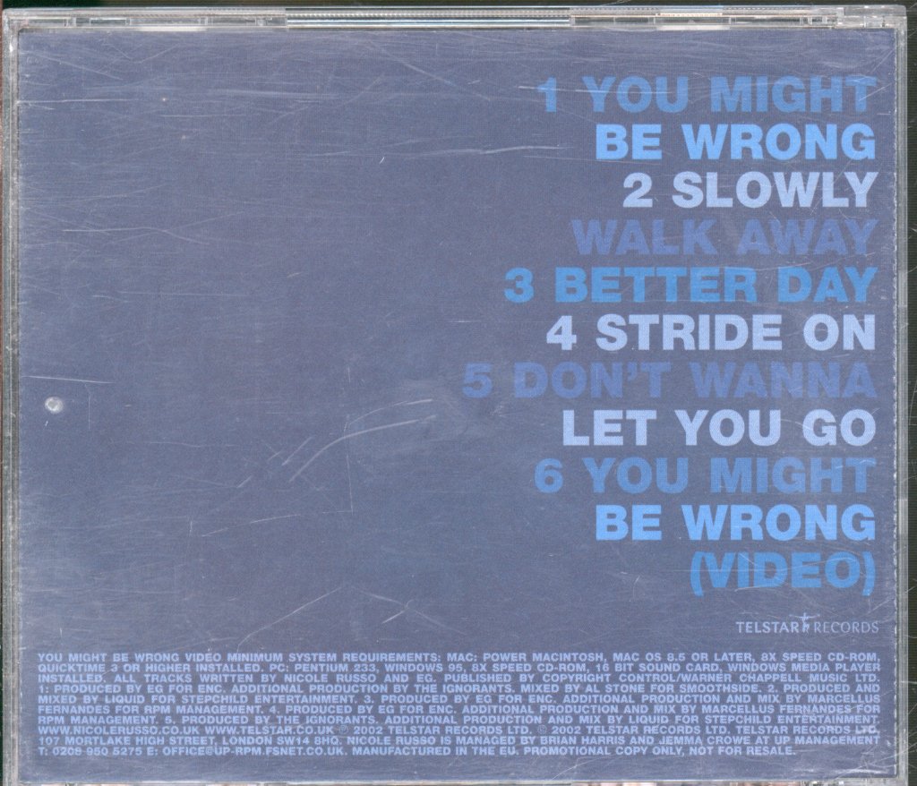 Nicole Russo - Through My Eyes (Album Sampler) - Cd