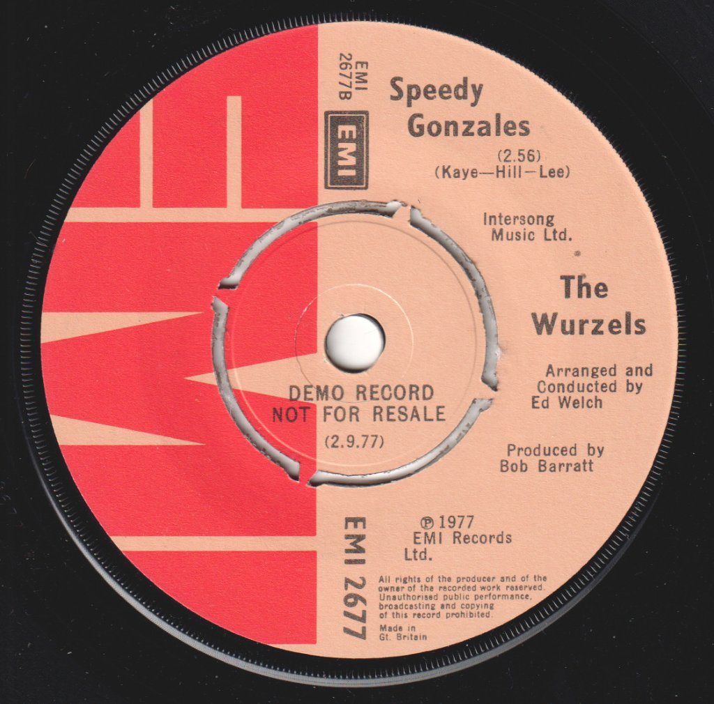 Wurzels - Give Me England - 7 Inch