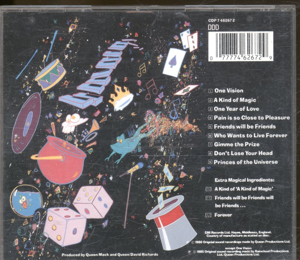 Queen - A Kind Of Magic - Cd
