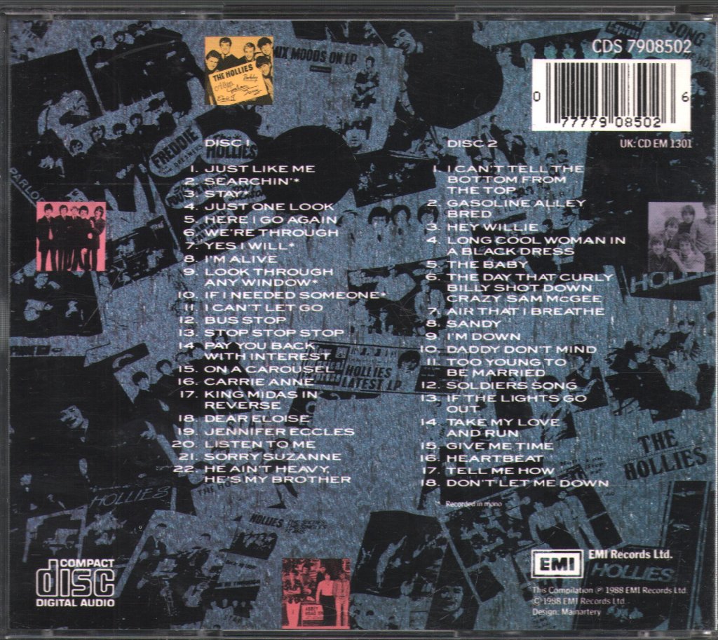 Hollies - All The Hits And More - The Definitive Collection - Cd Set