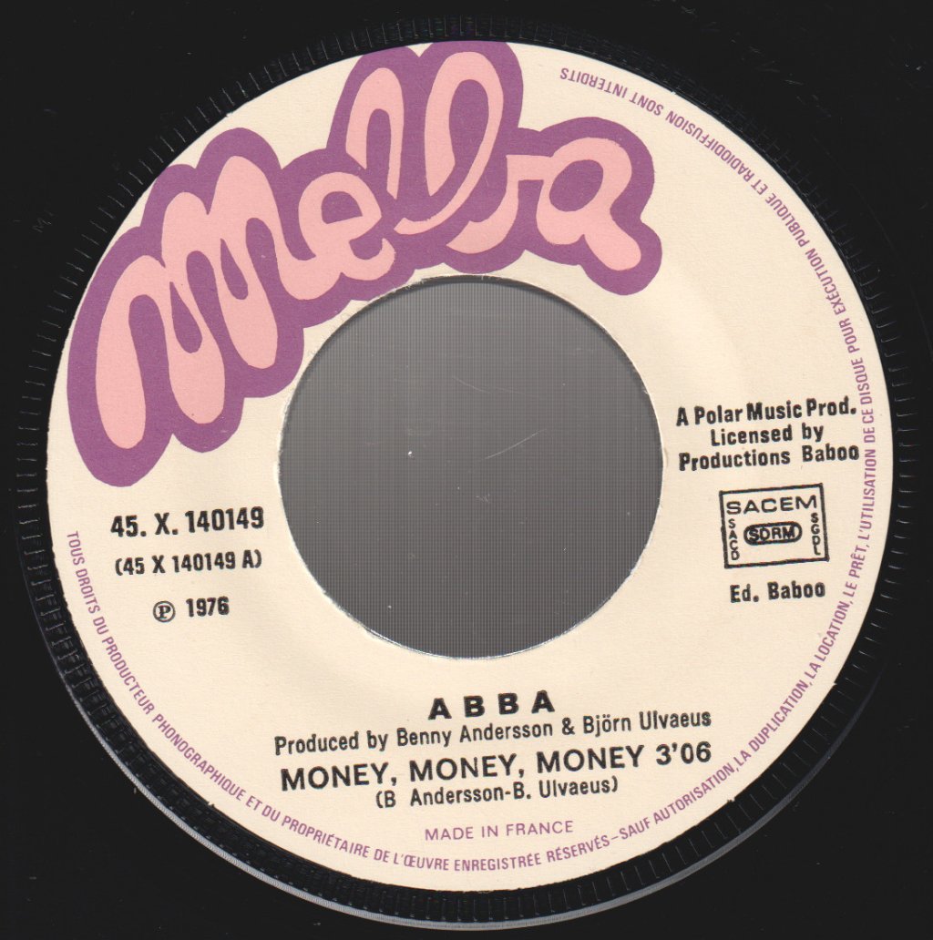 ABBA - Money Money Money - 7 Inch