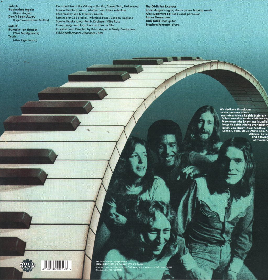 Brian Auger's Oblivion Express - Live Oblivion Vol.1 - Lp