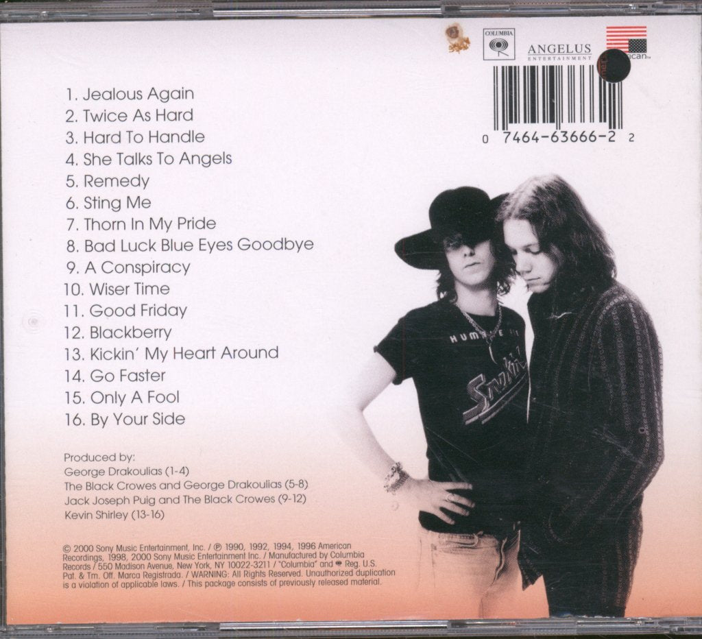 Black Crowes - Greatest Hits 1990-1999 (A Tribute To A Work In Progress) - Cd