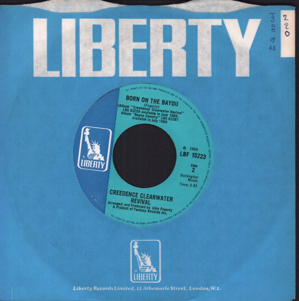 Creedence Clearwater Revival - Proud Mary - 7 Inch