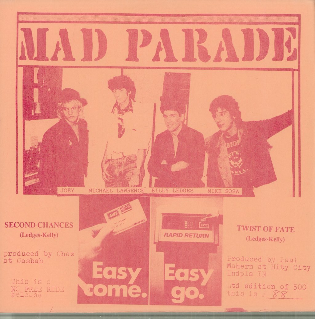 Mad Parade - Second Chances - 7 Inch