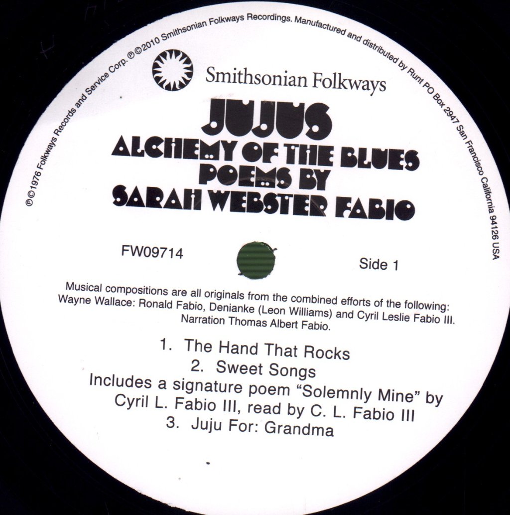 Sarah Webster Fabio - Jujus / Alchemy Of The Blues - Lp