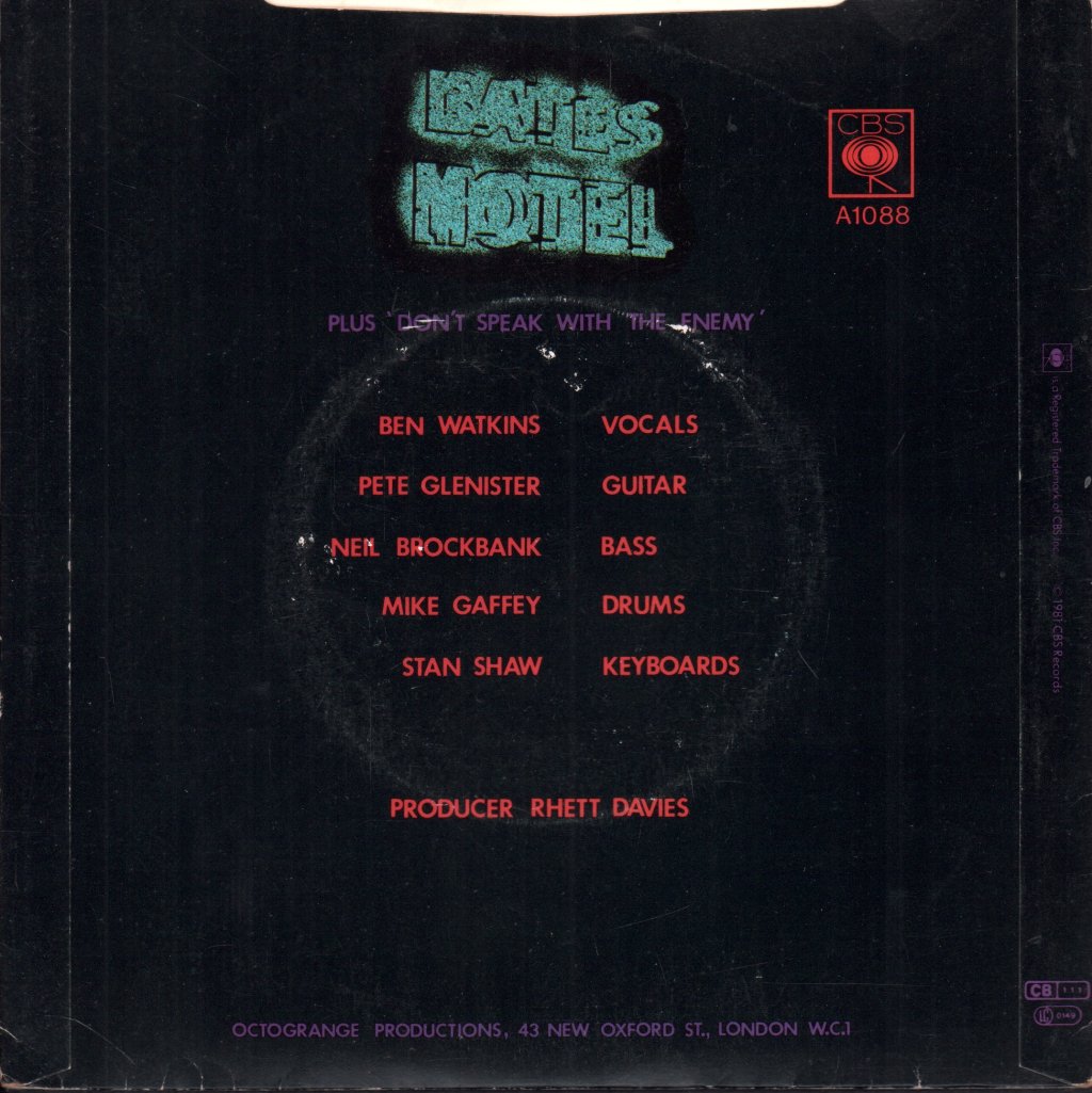 Hitmen - Bates Motel - 7 Inch