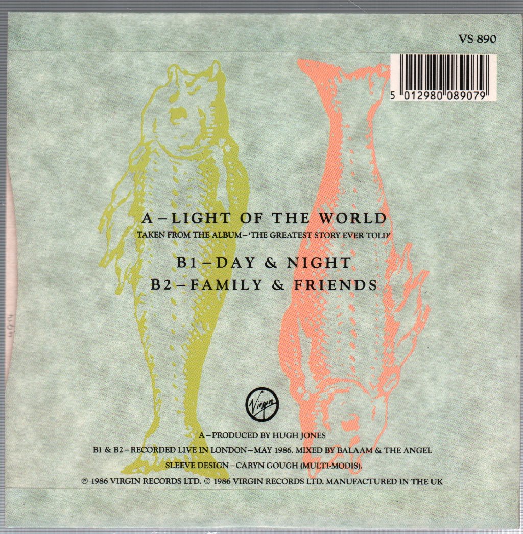 Balaam And The Angel - Light Of The World - 7 Inch