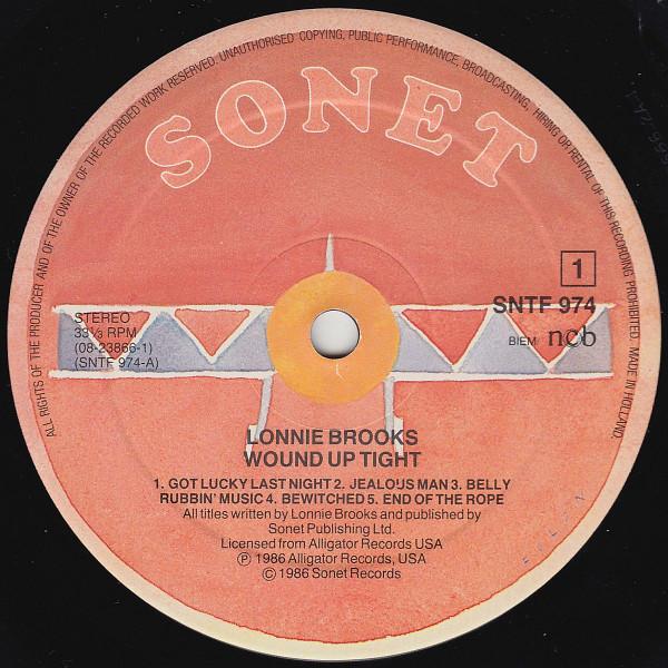 Lonnie Brooks - Wound Up Tight - Lp