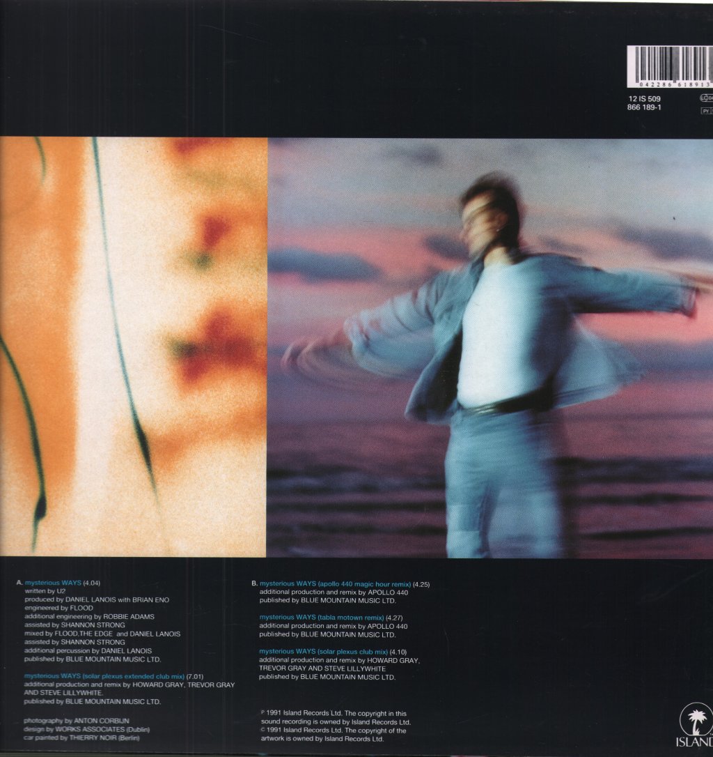 U2 - Mysterious Ways - 12 Inch