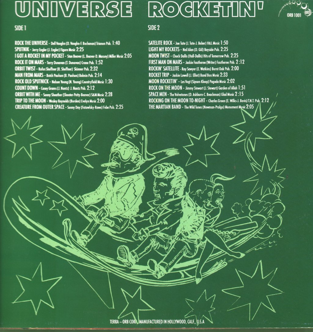 Various Artists - Universe Rocketin' - Lp