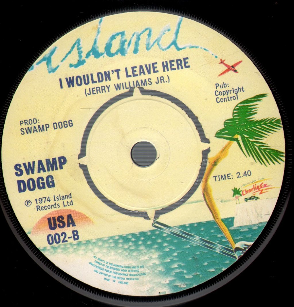 Swamp Dogg - Did I Come Back Too Soon? - 7 Inch