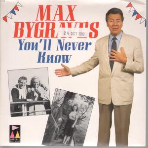 Max Bygraves - You'll Never Know - 7 Inch