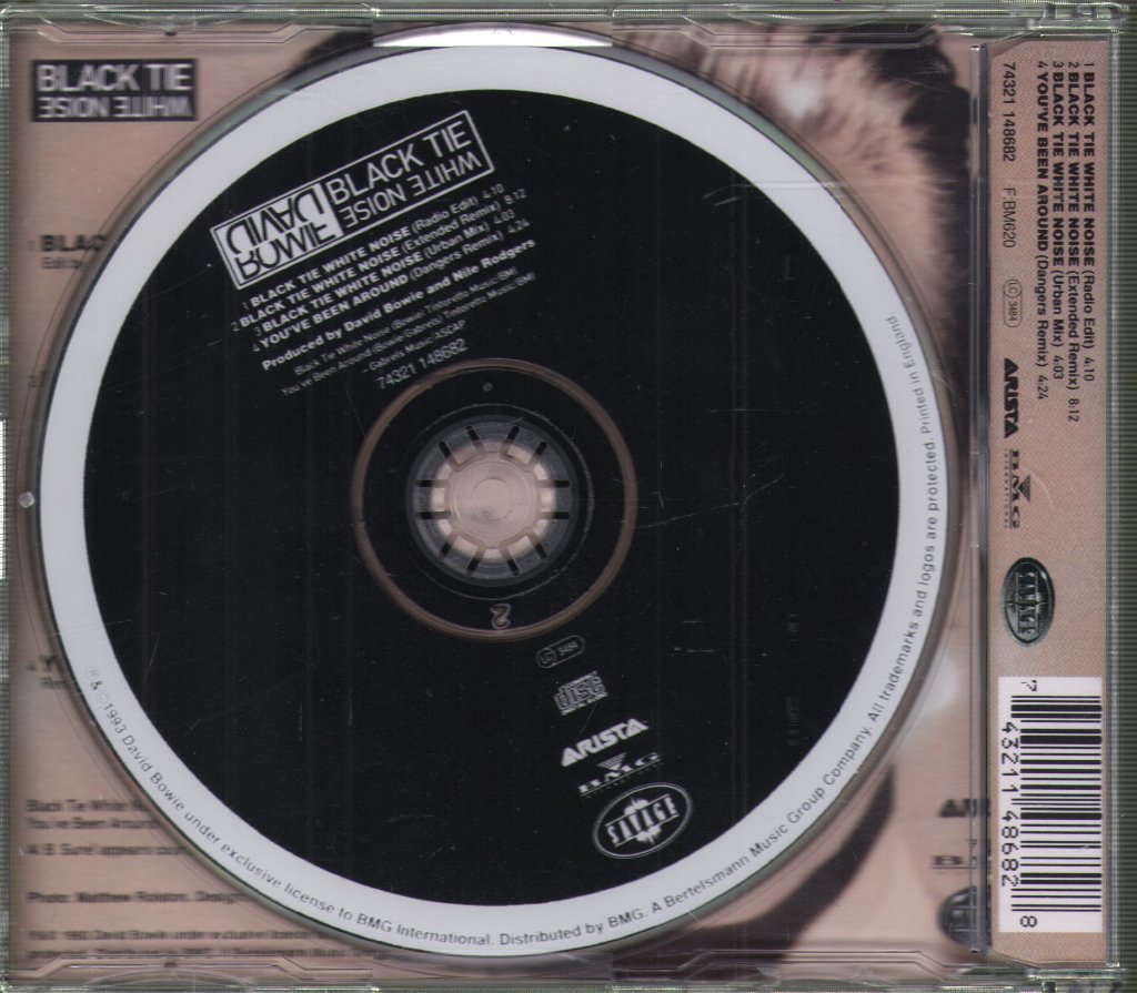 David Bowie Featuring Al B Sure - Black Tie White Noise - Cd