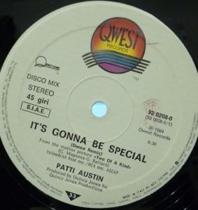 Patti Austin - It's Gonna Be Special - 12 Inch