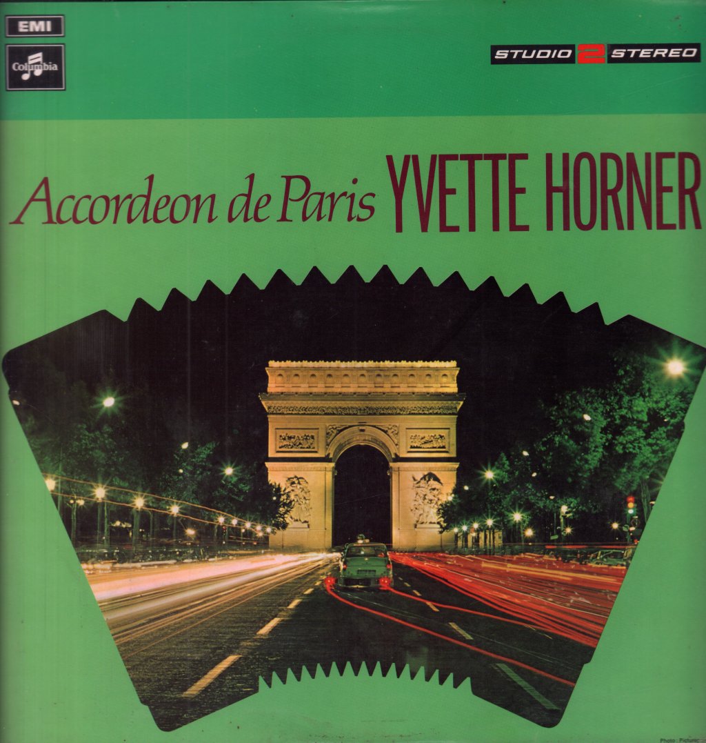 Yvette Horner - Accordeon De Paris - Lp