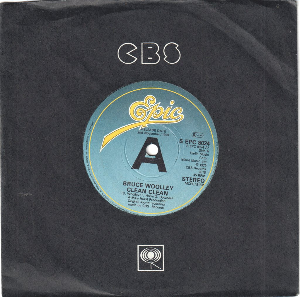 Bruce Woolley - Clean Clean - 7 Inch