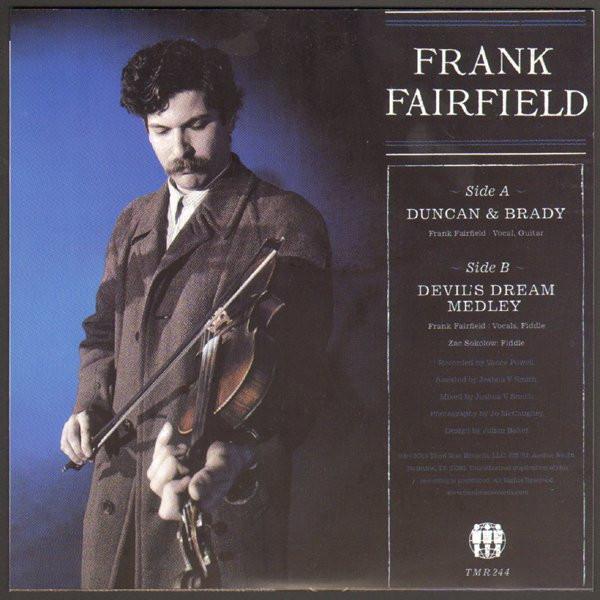 Frank Fairfield - Duncan & Brady - 7 Inch