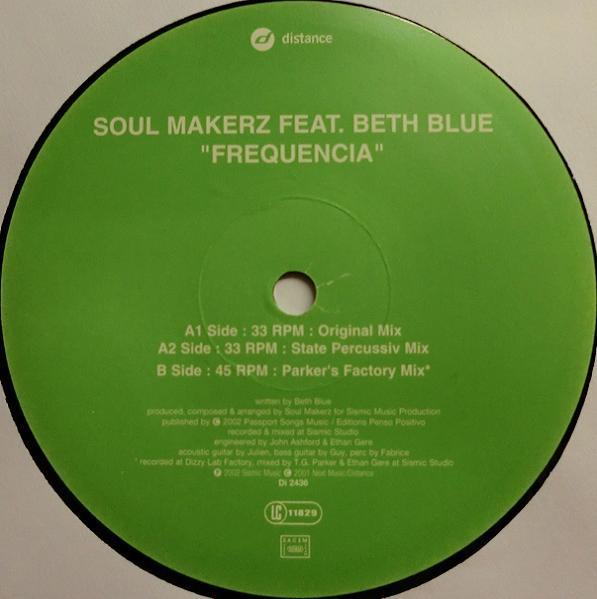 Soul Makerz Feat. Beth Blue - Frequencia - 12 Inch