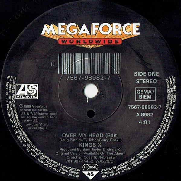 King's X - Over My Head - 7 Inch