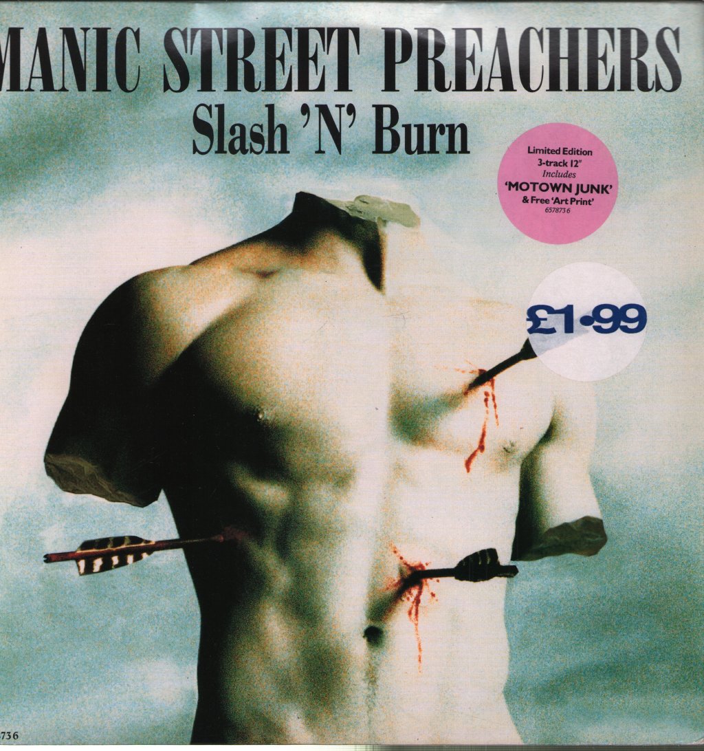 Manic Street Preachers - Slash 'N' Burn - 12 Inch